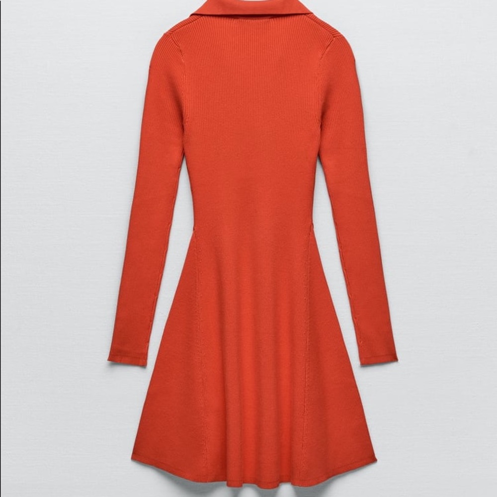 Zara Skater Knit Dress - Picture 13 of 14